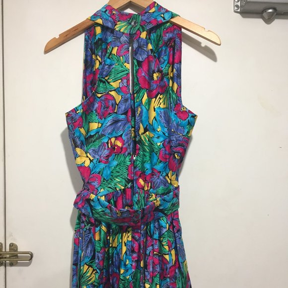 SUTTLES & SEAWINDS MULTICOLOR MIDI DRESSES SIZE M - Picture 2 of 7